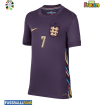 England Bukayo Saka #7 Auswärtstrikot Frauen EM 2024 Kurzarm